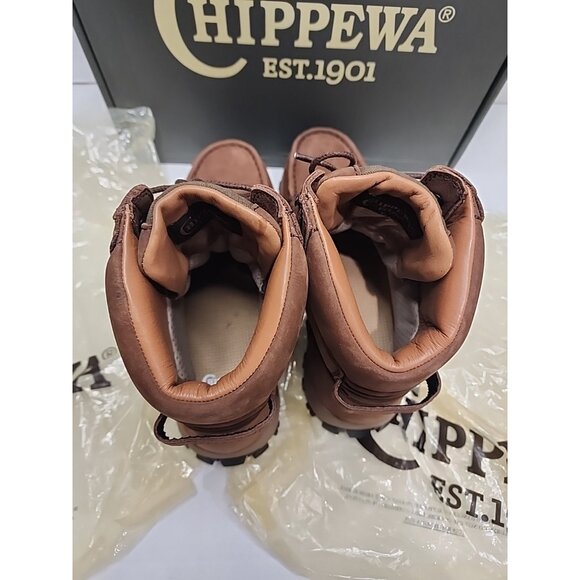 new CHIPPEWA size 10 L24979 Womens Hiking Boot Waterproof Leather ortholite shoe - Picture 5 of 10